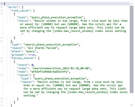 elasticsearch pagination over 10000|Records more than 10,000 with pagination .